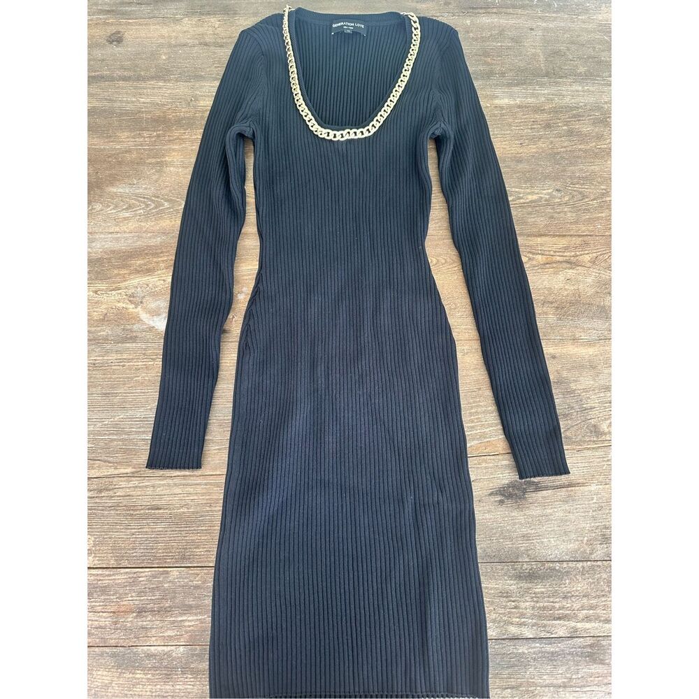 NWOT- Generation Love Dolly Chain Sweater Dress, size XS